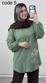 تونیک مدل مهرآنا کد 09767 A-20 - Image 9