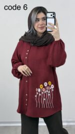 تونیک مدل مهرآنا کد 09767 A-20 - Image 8