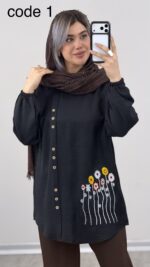 تونیک مدل مهرآنا کد 09767 A-20 - Image 7