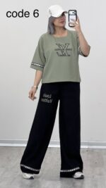 تیشرت و شلوار مدل لنیا کد 09766 B-16 - Image 3