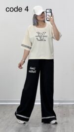 تیشرت و شلوار مدل لنیا کد 09766 B-16 - Image 5