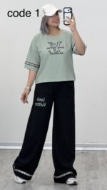 تیشرت و شلوار مدل لنیا کد 09766 B-16 - Image 6
