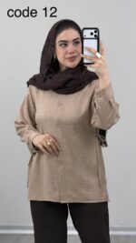 شومیز مدل نارینا کد 09774 B-14 - Image 12