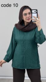 شومیز مدل نارینا کد 09774 B-14 - Image 8