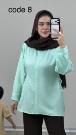 شومیز مدل نارینا کد 09774 B-14 - Image 9