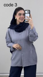 شومیز مدل نارینا کد 09774 B-14 - Image 10