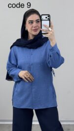 شومیز مدل نارینا کد 09774 B-14 - Image 6
