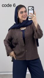 شومیز مدل ترگل کد 09777 A-17 - Image 8