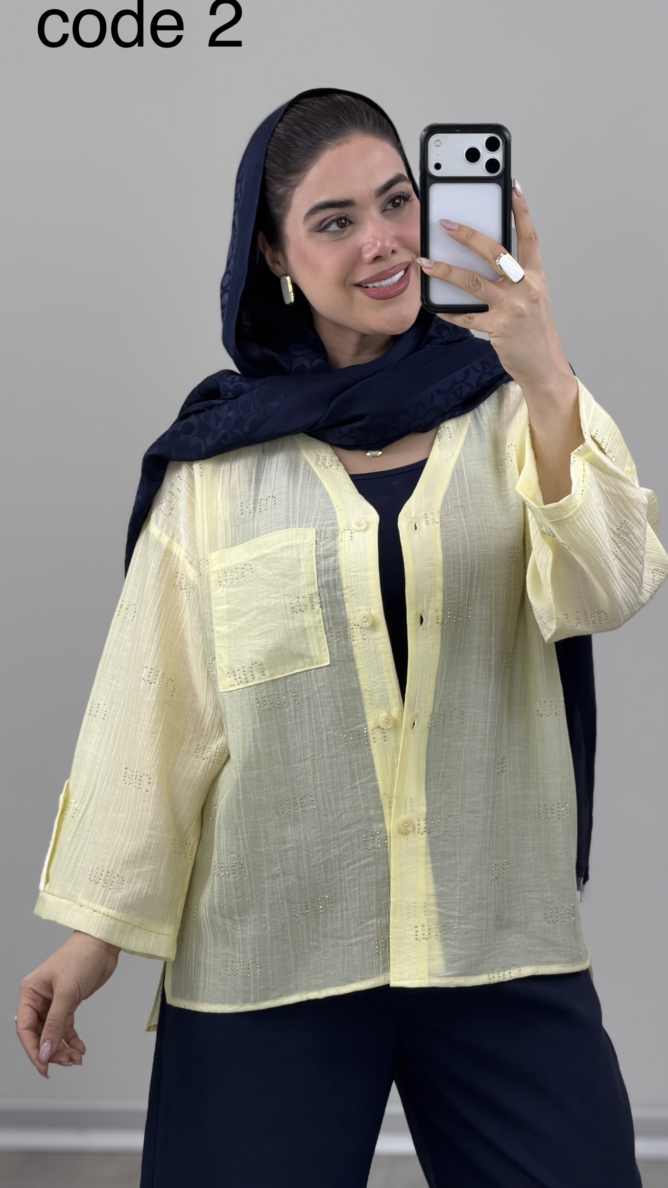 IMG_8198 شومیز مدل ترگل کد 09777 A-17 - Image 1