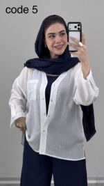 شومیز مدل ترگل کد 09777 A-17 - Image 4