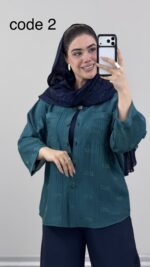 شومیز مدل انوشا کد 09776 A-16 - Image 5