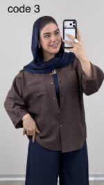 شومیز مدل انوشا کد 09776 A-16 - Image 4