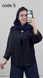 شومیز مدل انوشا کد 09776 A-16 - Image 6