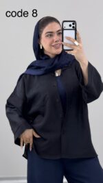 شومیز مدل نگینا کد 09775 A-10 - Image 3