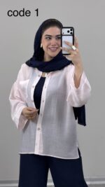 شومیز مدل نگینا کد 09775 A-10 - Image 4
