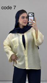 شومیز مدل نگینا کد 09775 A-10 - Image 7