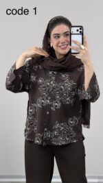 شومیز مدل سمن ناز کد 09778 A-1