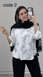شومیز مدل سمن ناز کد 09778 A-1 - Image 2