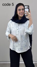 شومیز مدل سمن ناز کد 09778 A-1 - Image 4