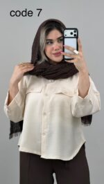 شومیز باکسی کد 09859 A-4 - Image 6