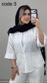 شومیز مدل جواهر کد 09696 A-20 - Image 7