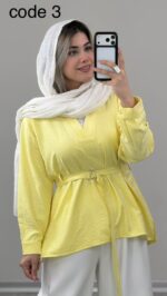 شومیز سیلک مدل بهرخ کد 09892 A-15 - Image 6
