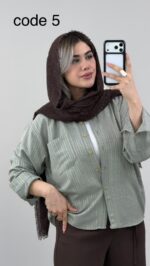 شومیز دیپلمات کد 09857 A-3 - Image 4