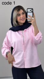 شومیز سیلک مدل آذر کد 09868 B-8 - Image 10