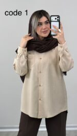 شومیز مدل زربانو کد 09835 B-15 - Image 3