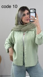 شومیز مدل دل یار کد 09833 A-1 - Image 8