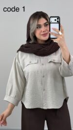 شومیز باکسی کد 09859 A-4 - Image 2