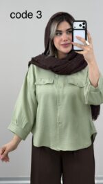 شومیز باکسی کد 09859 A-4 - Image 8