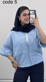 شومیز دیپلمات مدل گوهردخت کد 09710 A-19 - Image 7