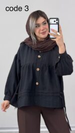 شومیز مدل مهراوه کد 09879 A-6 - Image 6