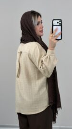 شومیز پشت پاپیون کد 09861 A-18 - Image 2