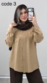 شومیز مدل زربانو کد 09835 B-15 - Image 4