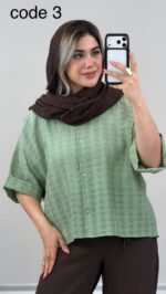 شومیز NR کد 09866 A-16 - Image 4