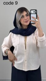 شومیز مدل دل یار کد 09833 A-1 - Image 9