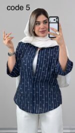 شومیز مدل جواهر کد 09696 A-20