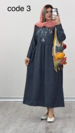 پیراهن مدل پریرخ  کد 09900 B-5 - Image 4
