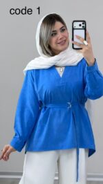 شومیز سیلک مدل بهرخ کد 09892 A-15