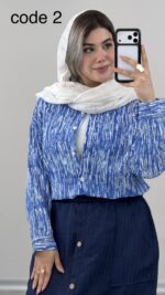 شومیز مدل الوان کد 09883 B-12