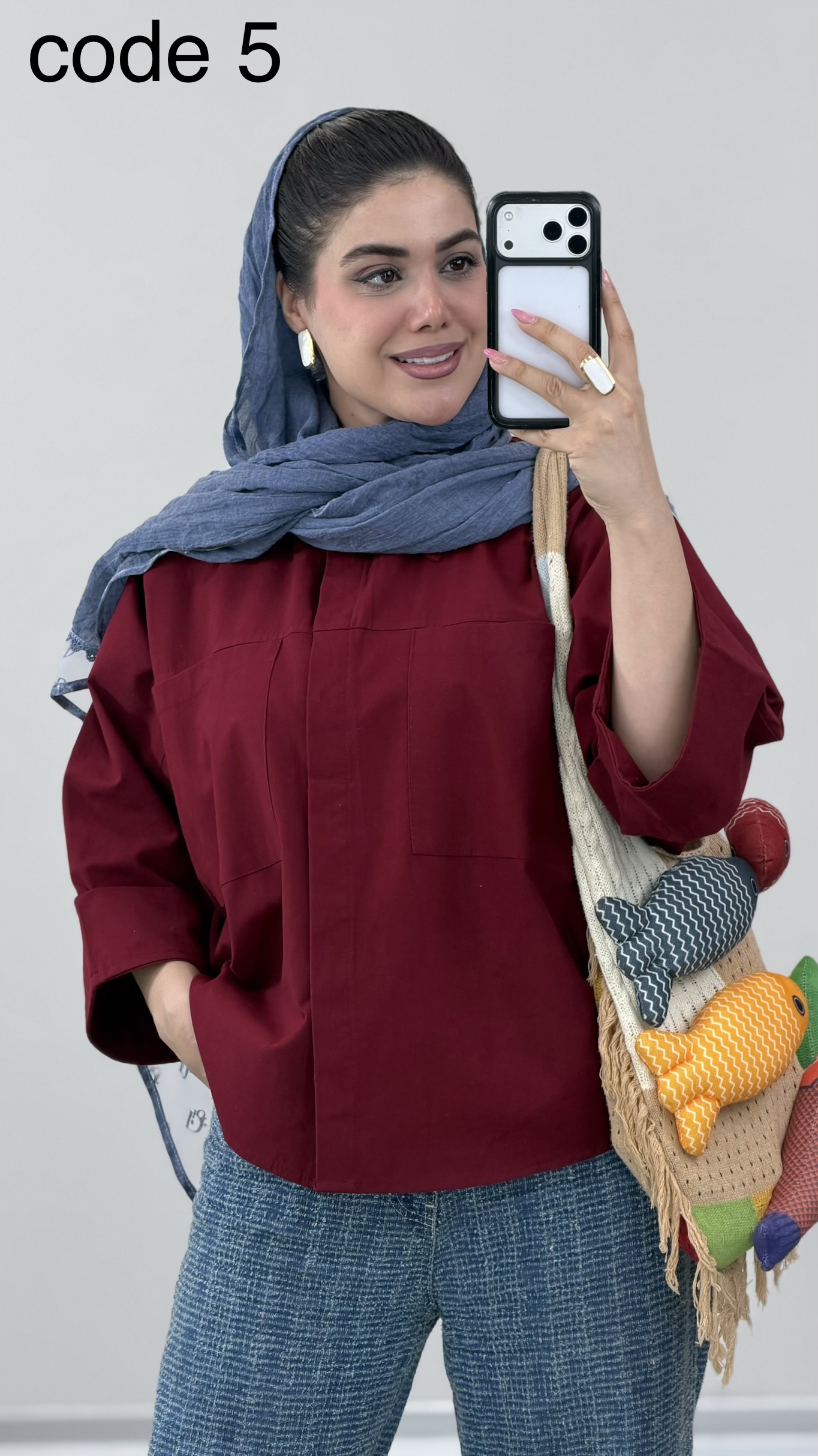 IMG_0565 شومیز مدل درخشان کد 09884 A-5 - Image 1