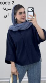 شومیز مدل درخشان کد 09884 A-5 - Image 7