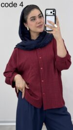 شومیز مدل آسمان‌کد 09886 A/10 - Image 5