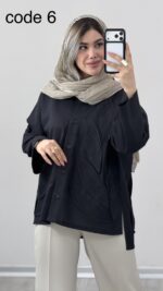 مانتو لینن مدل ویکتوریا کد 09890 A-13 - Image 7