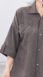 شومیز سیلک مدل پردیس کد 09887 B-16 - Image 4