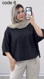 شومیز مدل جوانه کد 09863 A-8 - Image 2
