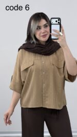 شومیز نگین دار کد 09902 A-19 - Image 8