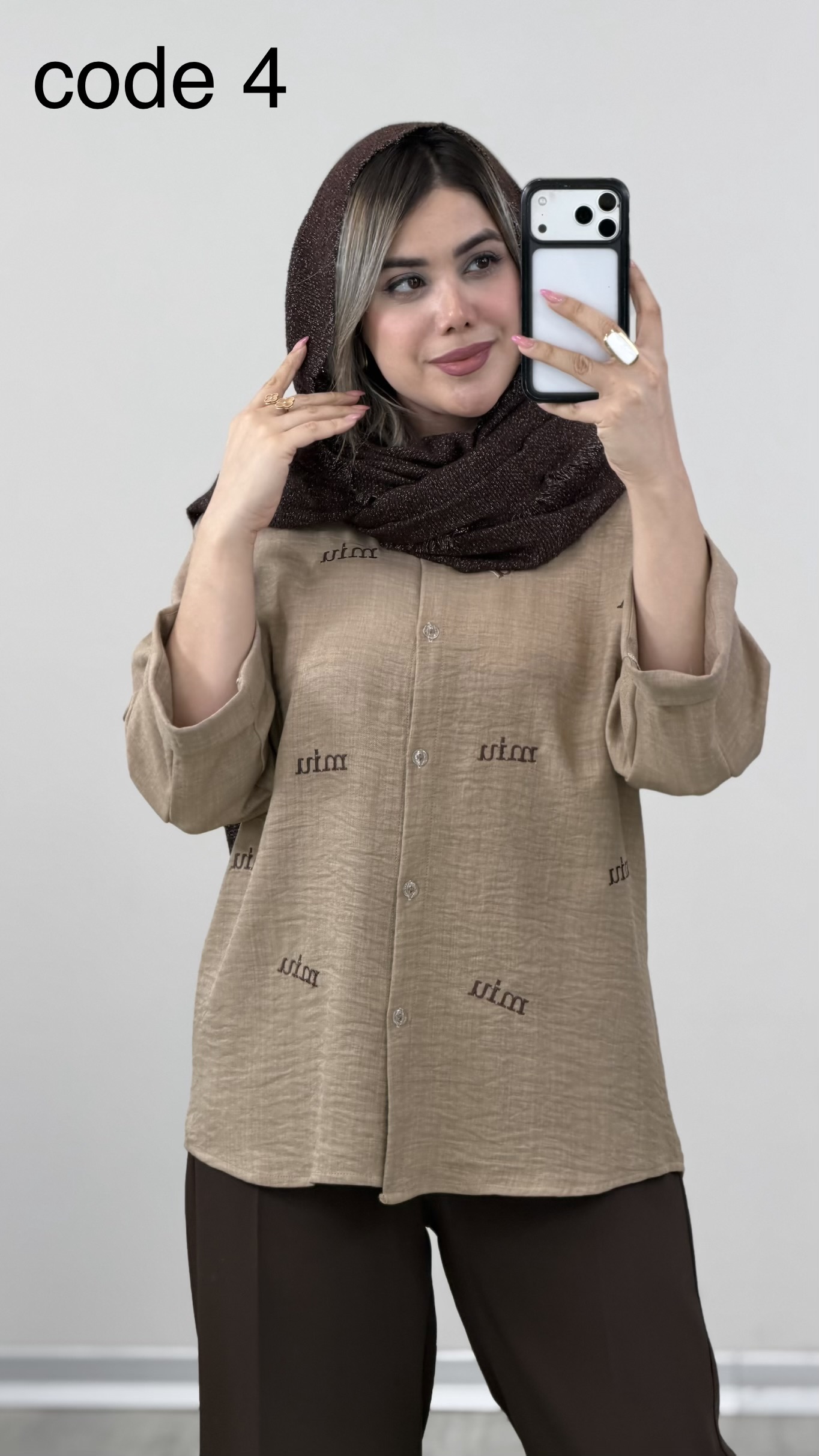 IMG_0777 شومیز MIU MIU کد 09865 A-6 - Image 1